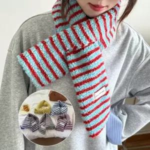 양털 덥석 목도리 방한 겨울 머플러