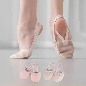 댄스화 발레신발 댄스훈련 반양말 무용발레반슈즈 여성반슈즈