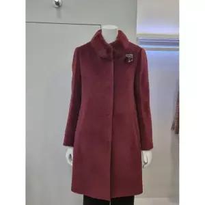 [벨리시앙] 세이브존04 밍크카라 알파카 코트 LC1402_P356903059