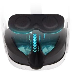 호환 VR 렌즈 보호 커버 Oculus Quest 2/Meta 3/Pico 4 Vr 액세서리용 방진 방지 스크래치 캡 교체