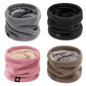 핑크 플리스 넥워머 겨울 방한용 멀티 스포츠용 남녀공용 골프