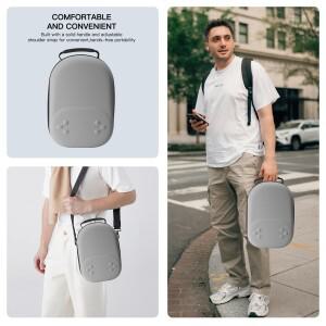 호환 Meta Quest 3/3S 표준 엘리트 스트랩 호환 케이스  VR 게이밍 헤드셋용 하드 캐리 Trav