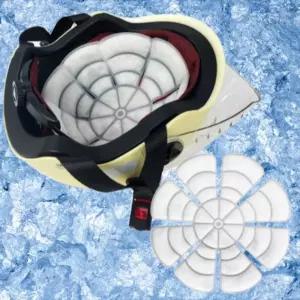 PCM 자연냉각 헬맷쿨러 모자 안전모 헬멧 아이스팩 쿨패드