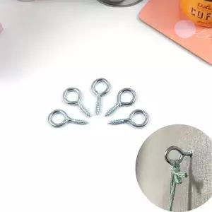 벽 고리 스크류 천장 고정 원형 8P 걸이(대) ZF 후크