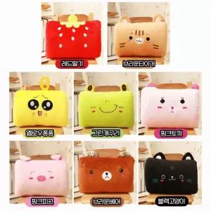 캐릭터 낮잠 베개 책상 팔베개 팔쿠션