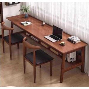 스터디카페책상 도서관 긴테이블 스터디룸 선반 학원 스터디카페 까페 테이블 의자 북카페