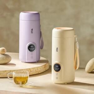 전기 온수 주전자 여행용 난방 컵 스마트 티팟 조절 가능 550ml 220V