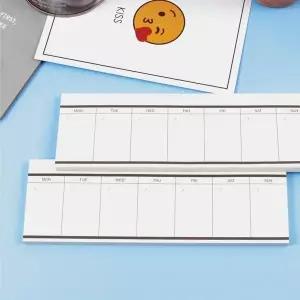 메모 체크 계획 1P 주간 스케줄러 스케줄 ZF 플래너