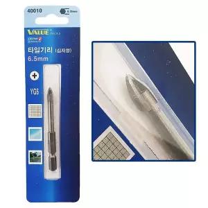 비트형타일기리 십자드릴 천공기용부속 6.5mm