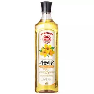 사조해표 카놀라유 900ml 3개