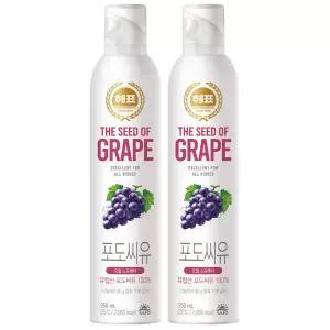해표 오일스프레이 포도씨유 250ml x 2개