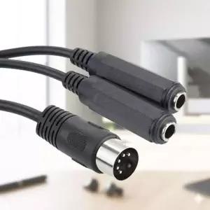 Coms 856AOF65 6.5mm 노 스테레오 to 미디 컨버터케이블 50cm