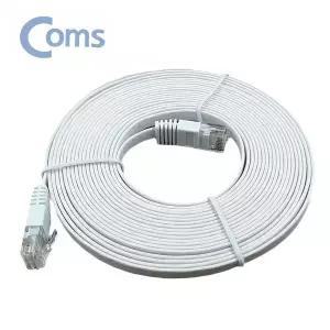 플랫랜선 756XIY62 문틈통과 랜케이블 납작 CAT6 무엉킴 5M 랜