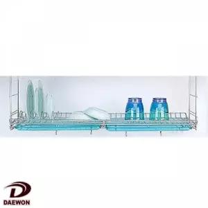 대원 슬라이드 부착형 싱크선반 800mm 부착형싱크선반 선반대 봉고정 봉고정싱크