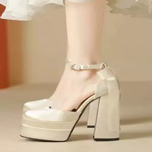 웨딩슈즈15cm 셀프 웨딩슈즈 일자끈 본식 화보