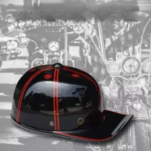 스냅백 헬멧 모자 반모 바이크 레트로 스쿠터 빈티지 클래식