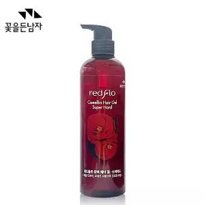 꽃을든남자 레드플로 동백 헤어젤 슈퍼하드 500ml 동백헤어젤 슈퍼하드젤 글레이