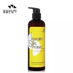 꽃을든남자 케라틴 실크프로테인 밀키 에센스 500ml 파마머리 헤어팩 파마에센스