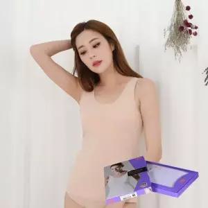 고급 60수 면스판 여성용 신축 런닝 탑 0072dv