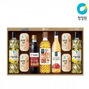 청정원 선물세트10호 참기름 햄 맛술 올리고당 식용유선물세트 명절선물세트 청정