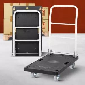 이동바퀴 밀차 업소용카트 검정사각대차수입인라인중