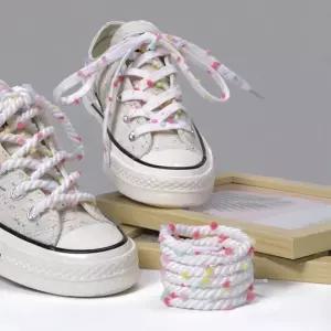 신발끈 운동화끈 신발용품 120cm 큐티 슈즈끈 5세트 컬러