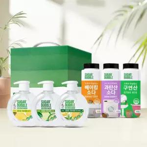 슈가버블 세제 6종 선물세트