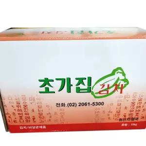 슬라이스김치(초가집 냉장 10K)