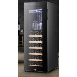 무소음 미니 와인셀러 와인냉장고 엘지 CAPOER/카티르 와인 터치 주류 원목 술장고