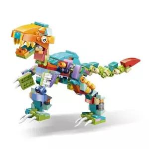 쥬라기 12개입 캡슐블럭 킹왕짱티라노 블럭 어린이장난감 블록 공룡블록