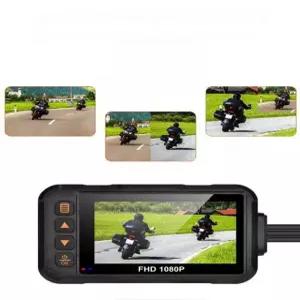 오토바이 블랙박스 2채널 방수 듀얼 세트 블박 바이크 사이드미러 녹화 기록 다용도