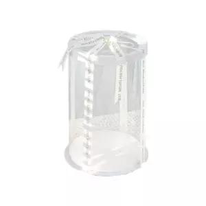 투명 케이크 상자 원형 대량 선물 케이스 포장 박스 사각 컵케? 머핀 다용도 베이커리