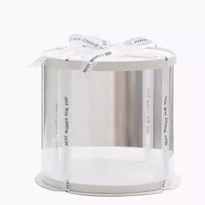 원형 투명 케이크 포장 박스 케? 대용량 용기 베이커리 상자 제과 제빵 매장 선물