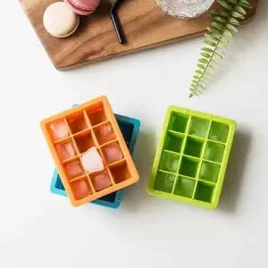 TBZ 국산 실리콘 얼음틀 모양틀 큐브 아이스트레이 2size