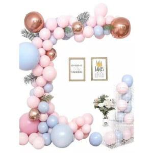 풍선 장식 프레임 웨딩 튜브 파티 포토존 와이어 거치대 아치