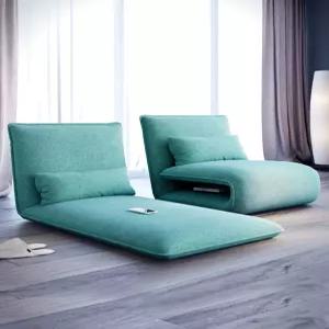 접이식 3단 의자겸 리클라이너 1인용 침대 쇼파 좌식