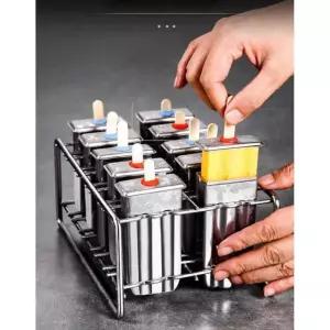 수제아이스크림몰드 스테인리스 아이스바 간식 머리 원형