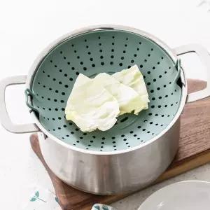 [콩심팥심]TBZ 국산 실리콘 다용도찜기 주방 요리 만능 이유식찜기