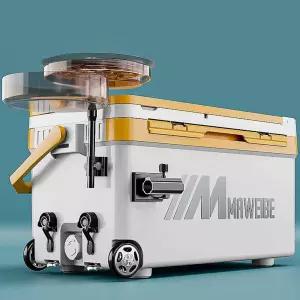 갈치쿨러 한치 바다 대용량 트렁크 42L 낚시 쿨러