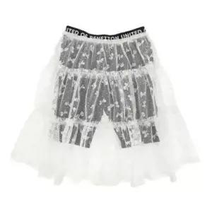 [롯데백화점]베네통 레이스 티어드 치마 레깅스 QASK10531