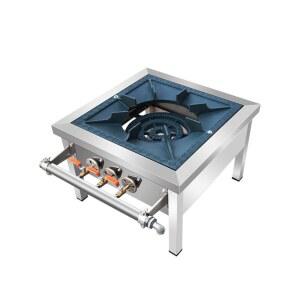 간택기 1구 일체형 밸브 상판 중식 거치대 화구 업소용