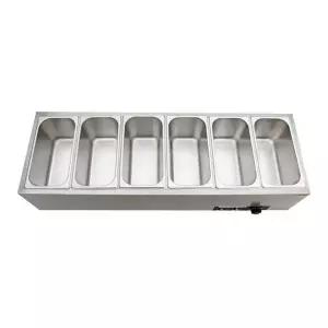 업소용 중탕기 샐러드바 뷔페 사각워머 반찬용 퐁듀