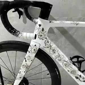 방수 DIY 3D 금박 데칼 스티커 자전거 장식용 피닉스 시데 셩지에 안다 메일리 다 부품