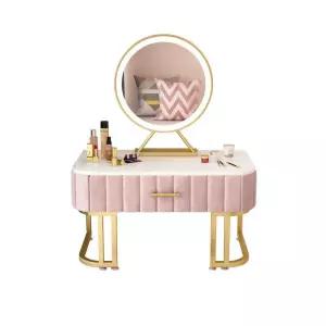 좌식 공주 화장대 미니 거울 서랍형 콘솔 공주화장대