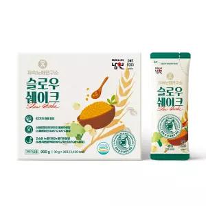 슬로우쉐이크 선식 미숫가루 30포 귀리 파로 렌틸콩