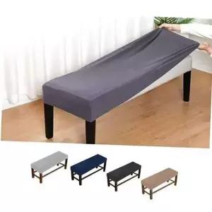 벤치 의자 커버 쭉쭉이 벤치 커버 밴딩 긴의자 식탁 와플 테이블