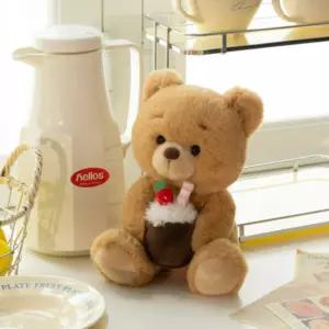 오로라 곰돌이 베어 아기 애착 인형 선물 초코밀크 BNA