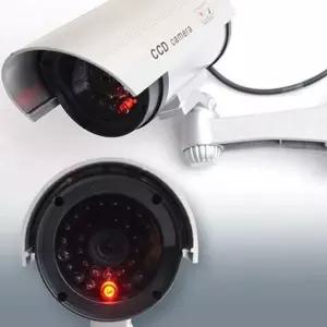 [콩심팥심]모형 카메라 모형 cctv 실물 가짜 원통형 실내용 시뮬레이션