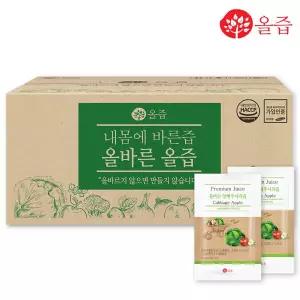 [올즙] 올바른 양배추사과즙 90ml x 100포