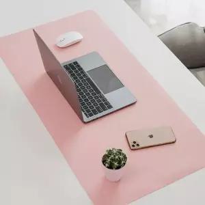 데스크 스크래치방지 매트 가죽 방수